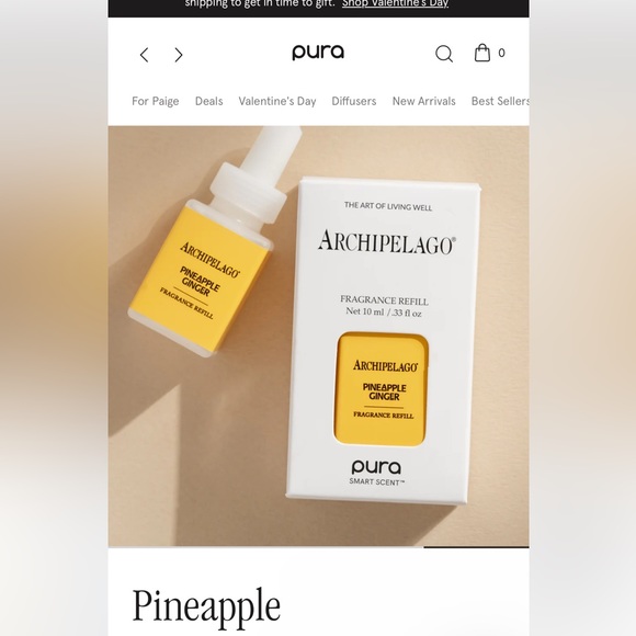 NEW Pura Scent Archipelago Pineapple Ginger - Picture 4 of 7